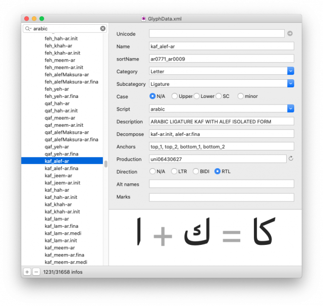 Tools | Glyphs